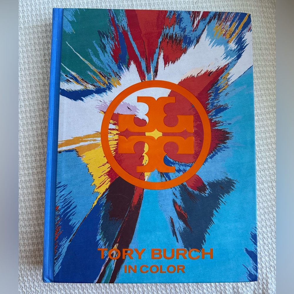 Tory Burch Multicolor Abstract Design Book